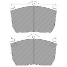 FCV983 FERODO Комплект тормозных колодок, дисковый тормоз