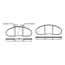 0048.02 QUINTON HAZELL Комплект тормозных колодок, дисковый тормоз