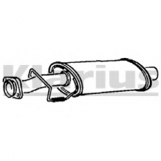 210034 KLARIUS Средний глушитель выхлопных газов