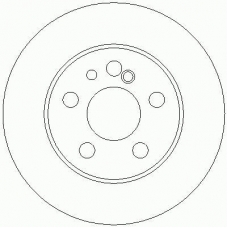 D2345 ROULUNDS Тормозной диск