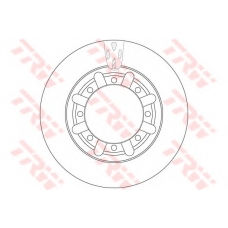 DF6335S TRW Тормозной диск