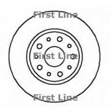 FBD1161 FIRST LINE Тормозной диск