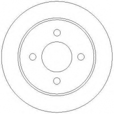 AC2263D AC Delco Тормозной диск