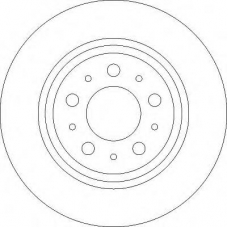 DF4207 TRW Тормозной диск