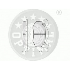 9896 OPTIMAL Комплект тормозных колодок, дисковый тормоз