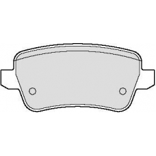 ADB01630 COMLINE Комплект тормозных колодок, дисковый тормоз