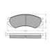 7.154 PEX Комплект тормозных колодок, дисковый тормоз