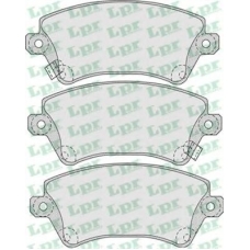 05P1002 LPR Комплект тормозных колодок, дисковый тормоз