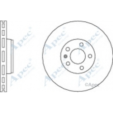 DSK2257 APEC Тормозной диск
