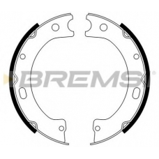 GF0868 BREMSI Комплект тормозных колодок, стояночная тормозная с