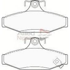 ADB3586 COMLINE Комплект тормозных колодок, дисковый тормоз