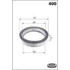 EL3758 MECAFILTER Воздушный фильтр