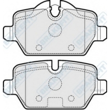 PD3150 APEC Комплект тормозных колодок, дисковый тормоз