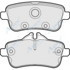 PAD1894 APEC Комплект тормозных колодок, дисковый тормоз