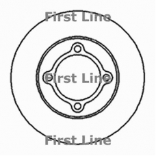 FBD1103 FIRST LINE Тормозной диск