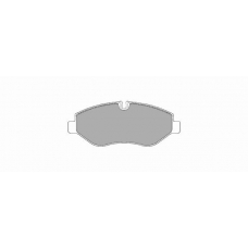 962.1 SIMER Комплект тормозных колодок, дисковый тормоз