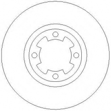 AC2462D AC Delco Тормозной диск