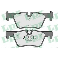 05P1741 LPR Комплект тормозных колодок, дисковый тормоз