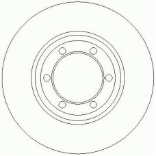 D2483 ROULUNDS Тормозной диск