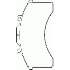 C3010P8505 PAGID Комплект тормозных колодок, дисковый тормоз