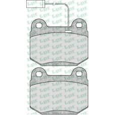 05P441 LPR Комплект тормозных колодок, дисковый тормоз