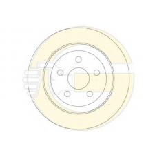 6062824 GIRLING Тормозной диск