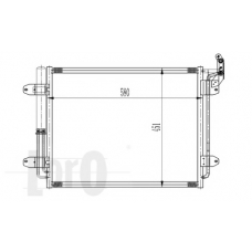 053-016-0030 LORO Конденсатор, кондиционер