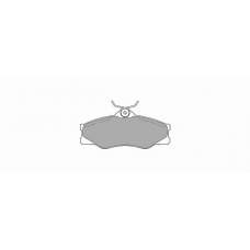 360 SIMER Комплект тормозных колодок, дисковый тормоз