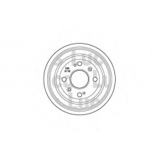 DB4118 TRW Тормозной барабан