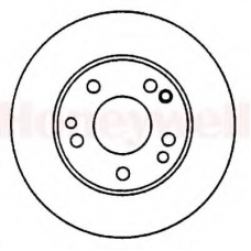 561875B BENDIX Тормозной диск