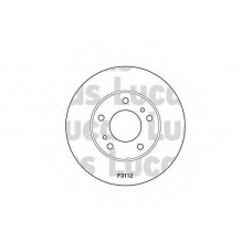 DF3112 TRW Тормозной диск
