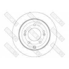 6078194 GIRLING Тормозной диск