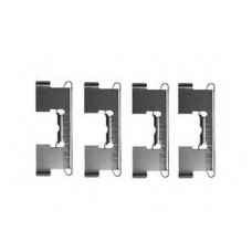 PFK179 TRW Комплектующие, колодки дискового тормоза