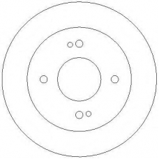 AC2364D AC Delco Тормозной диск