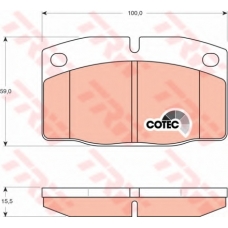 DP1010.10.1023 Dr!ve+ Комплект тормозных колодок, дисковый тормоз