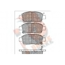 RB1304 R BRAKE Комплект тормозных колодок, дисковый тормоз