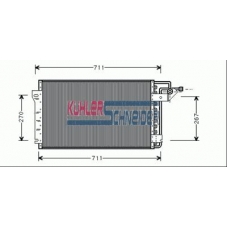 5320701 KUHLER SCHNEIDER Конденсатор, кондиционер