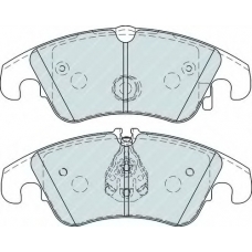 FDB4268 FERODO Комплект тормозных колодок, дисковый тормоз