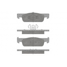 SP 663 SCT Комплект тормозных колодок, дисковый тормоз