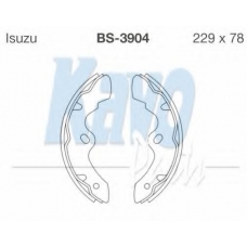 BS-3904 KAVO PARTS Комплект тормозных колодок