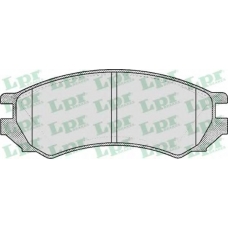 05P354 LPR Комплект тормозных колодок, дисковый тормоз