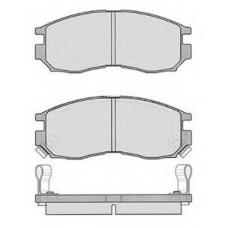 RA.0492.0 RAICAM Комплект тормозных колодок, дисковый тормоз