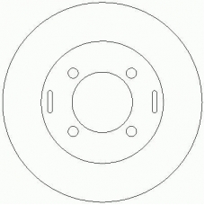 D2309 ROULUNDS Тормозной диск
