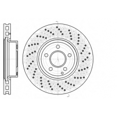 61185 10 KAWE Тормозной диск