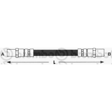 T 06 002 BREMBO Тормозной шланг