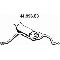 44.996.83 EBERSPACHER Глушитель выхлопных газов конечный
