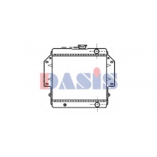 320080N AKS DASIS Радиатор, охлаждение двигателя