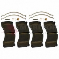 MDP5076 MERITOR Комплект тормозных колодок, дисковый тормоз
