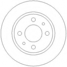 AC2524D AC Delco Тормозной диск