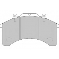 DCV770 DURON Комплект тормозных колодок, дисковый тормоз